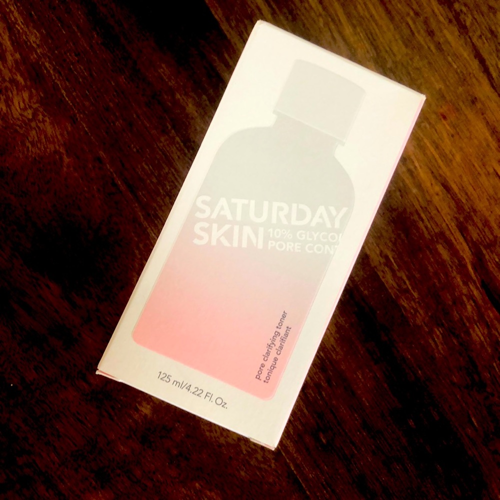 Saturday skin 10% glycolic pore control